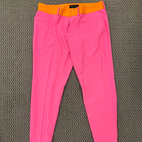 PINK TARTAN PANTS - Picture 1 of 3